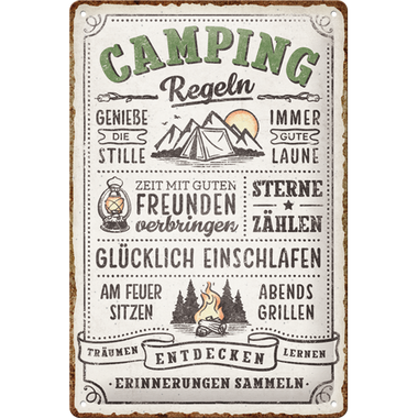 Camping-Regeln