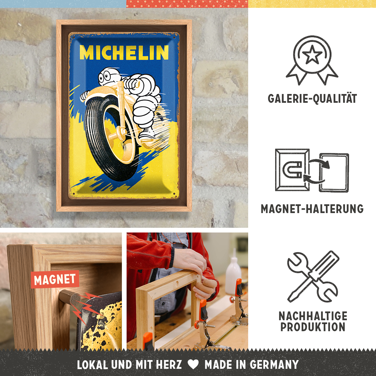 Michelin - Motorcycle Bibendum N-Frame M Edition