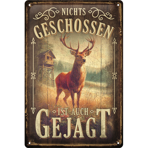 Nichts geschossen ist auch gejagt