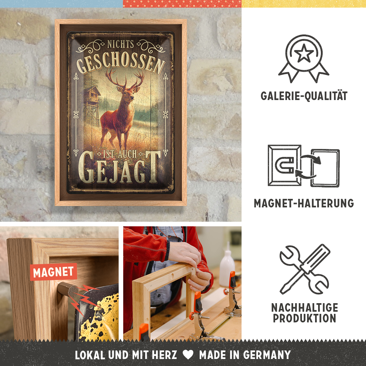 Nichts geschossen ist auch gejagt N-Frame M Edition