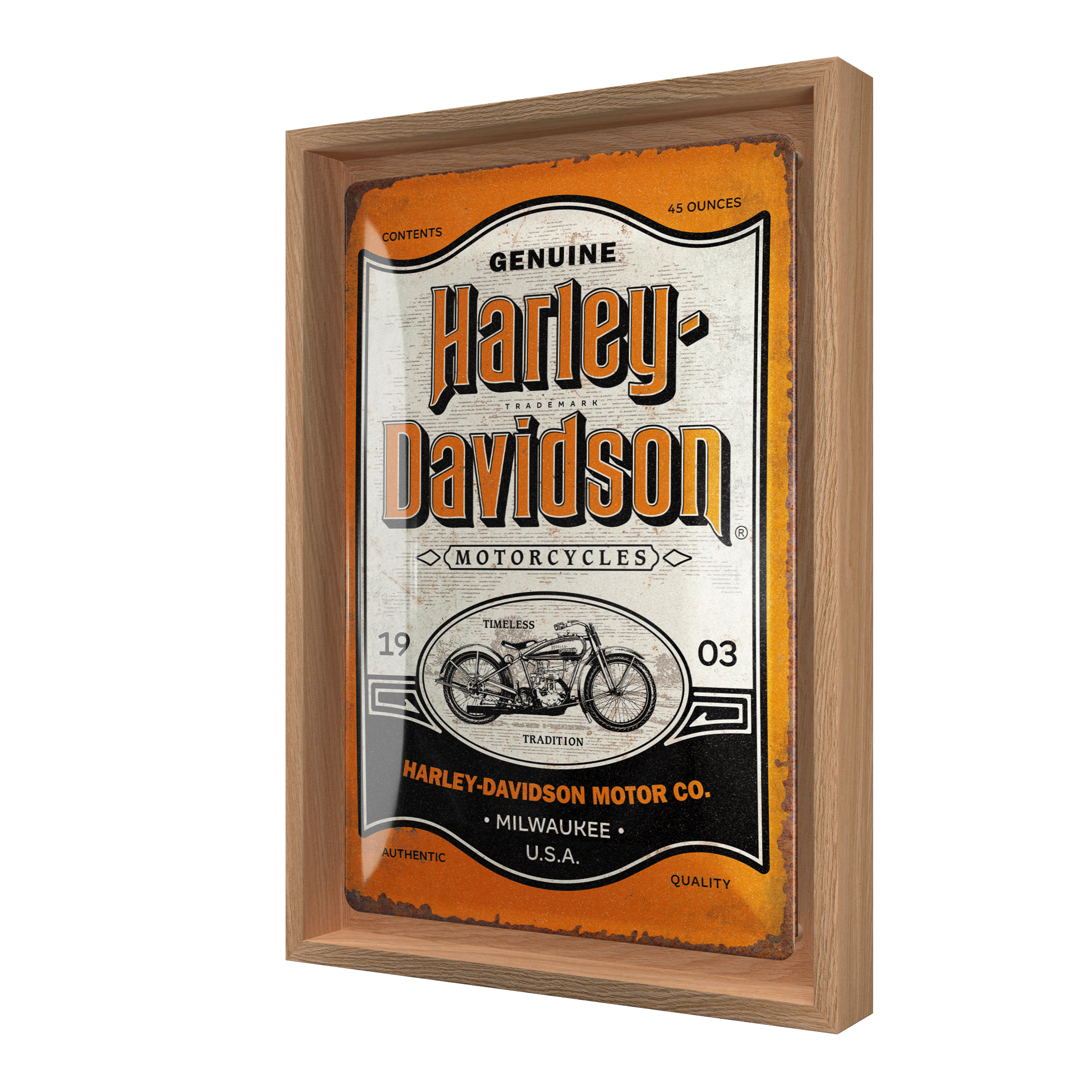 Harley-Davidson - Genuine Motorcycles Milwaukee N-Frame M Edition