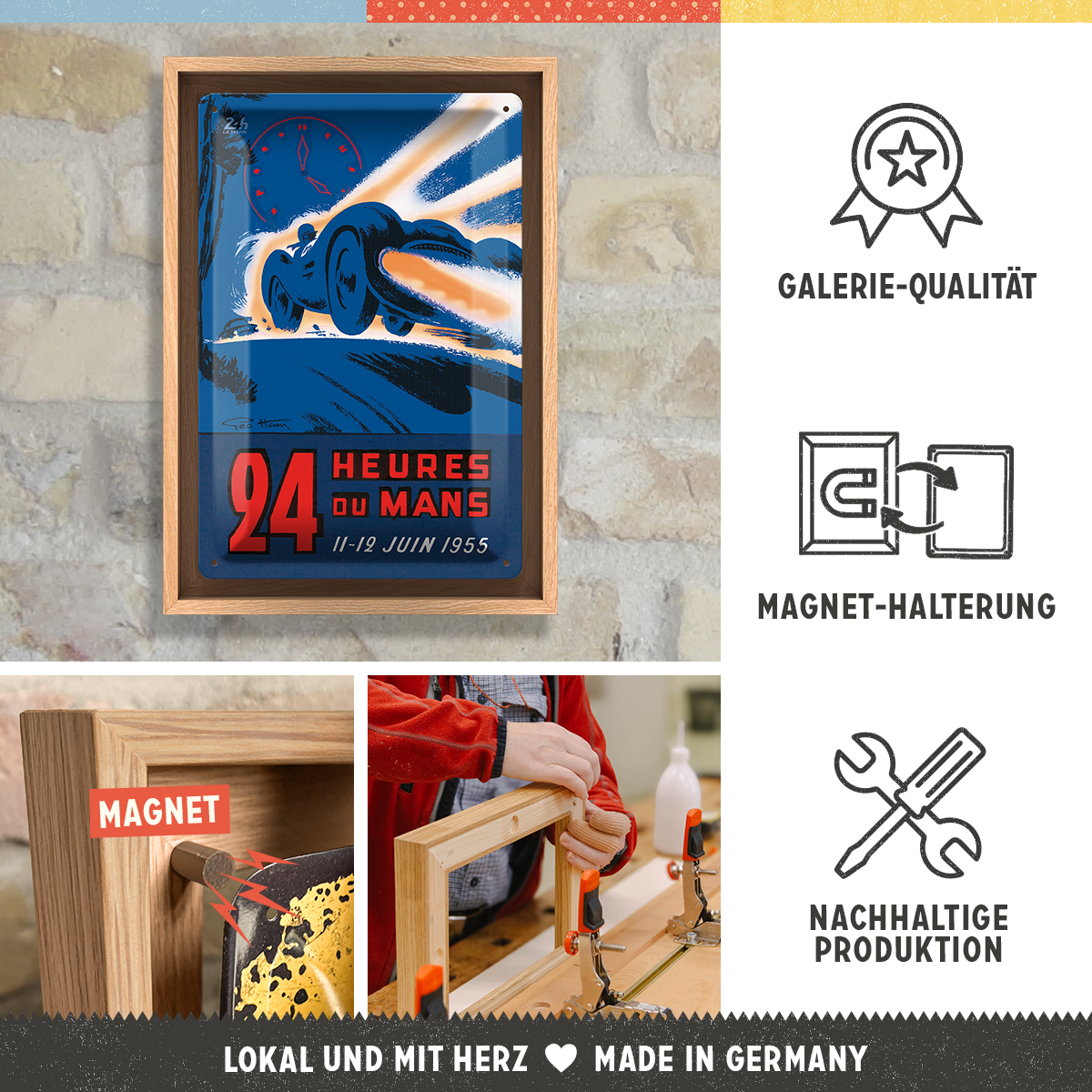 24h Le Mans - Racing Night Blue 1955 N-Frame M Edition