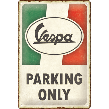 Vespa - Parking Only Italian