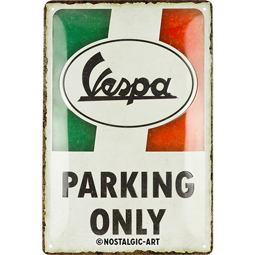 Vespa - Parking Only Italian