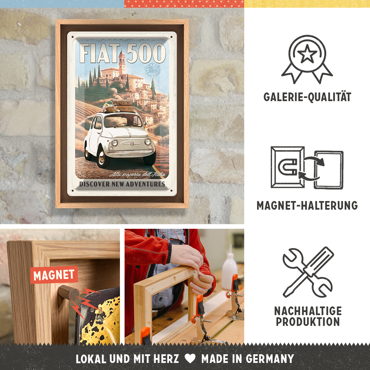 Fiat 500 - Discover New Adventures N-Frame M Edition