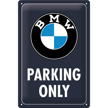 BMW - Parking Only Classic Blue
