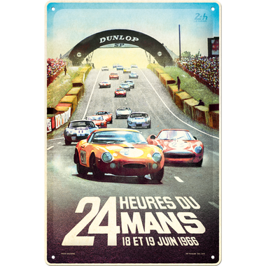 24h Le Mans - Racing Poster 1966
