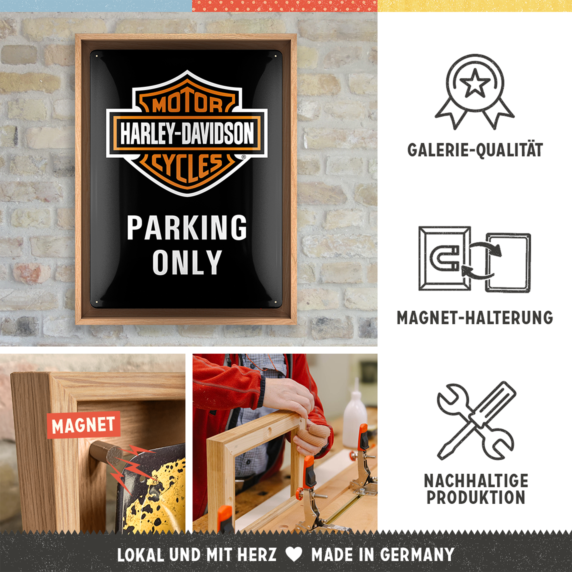 Harley-Davidson - Parking Only N-Frame L Edition