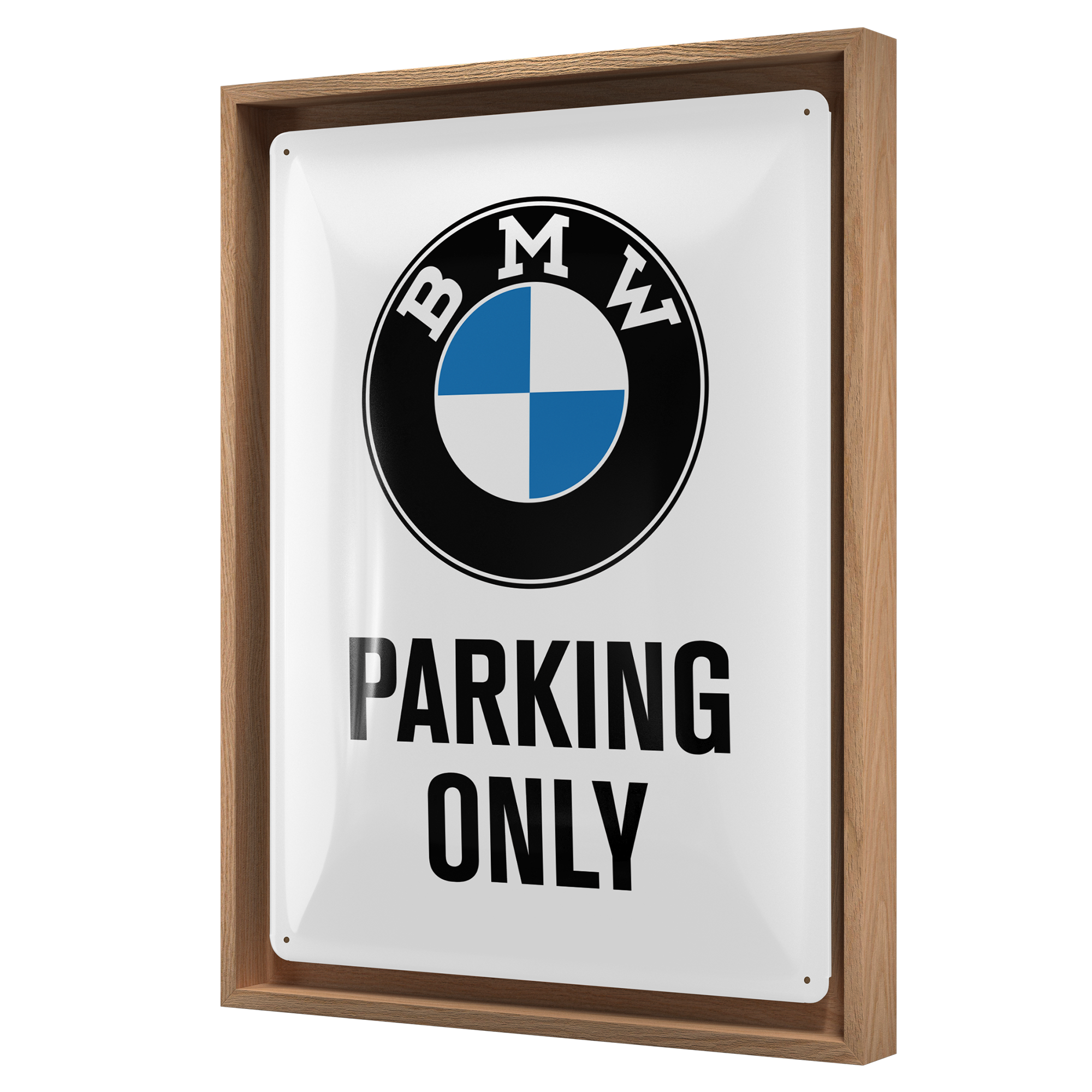 BMW - Parking Only White N-Frame L Edition
