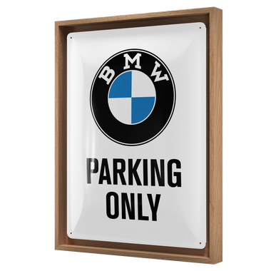 BMW - Parking Only White N-Frame L Edition