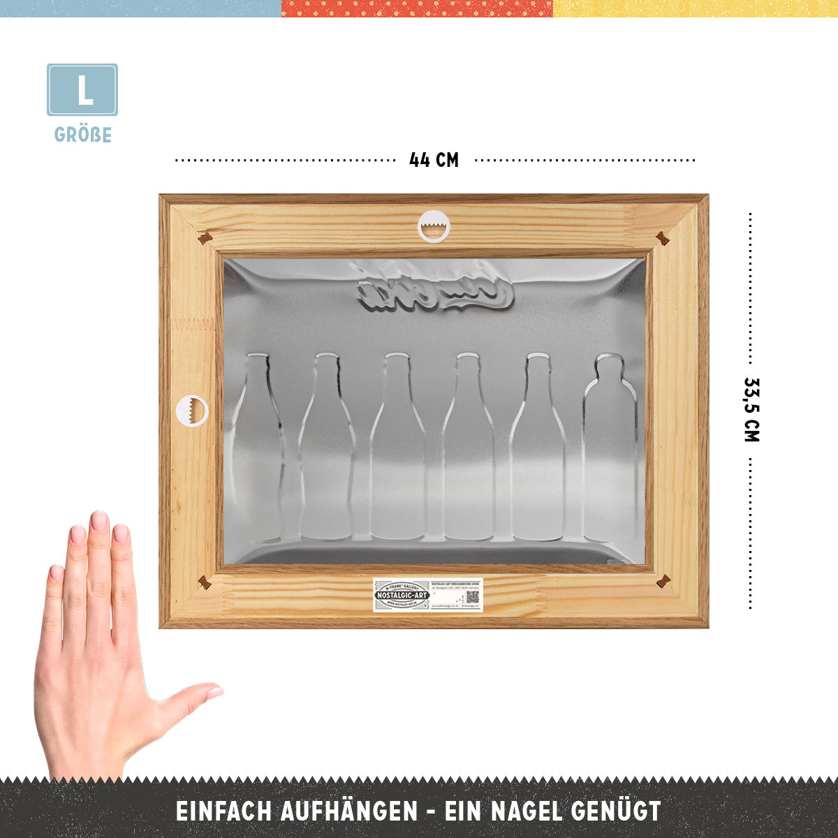 Coca-Cola - Bottle Timeline N-Frame L Edition