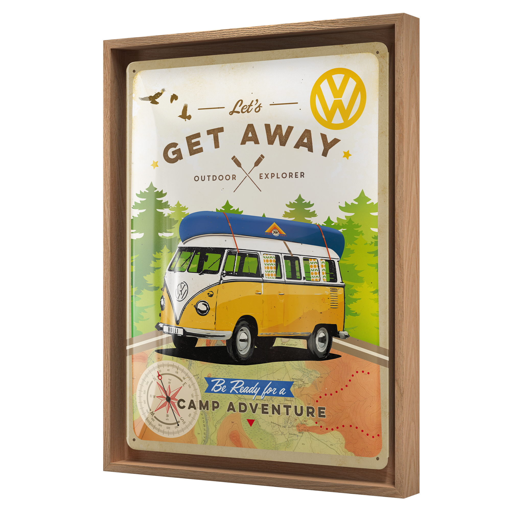 VW Bulli - Let's Get Away N-Frame L Edition
