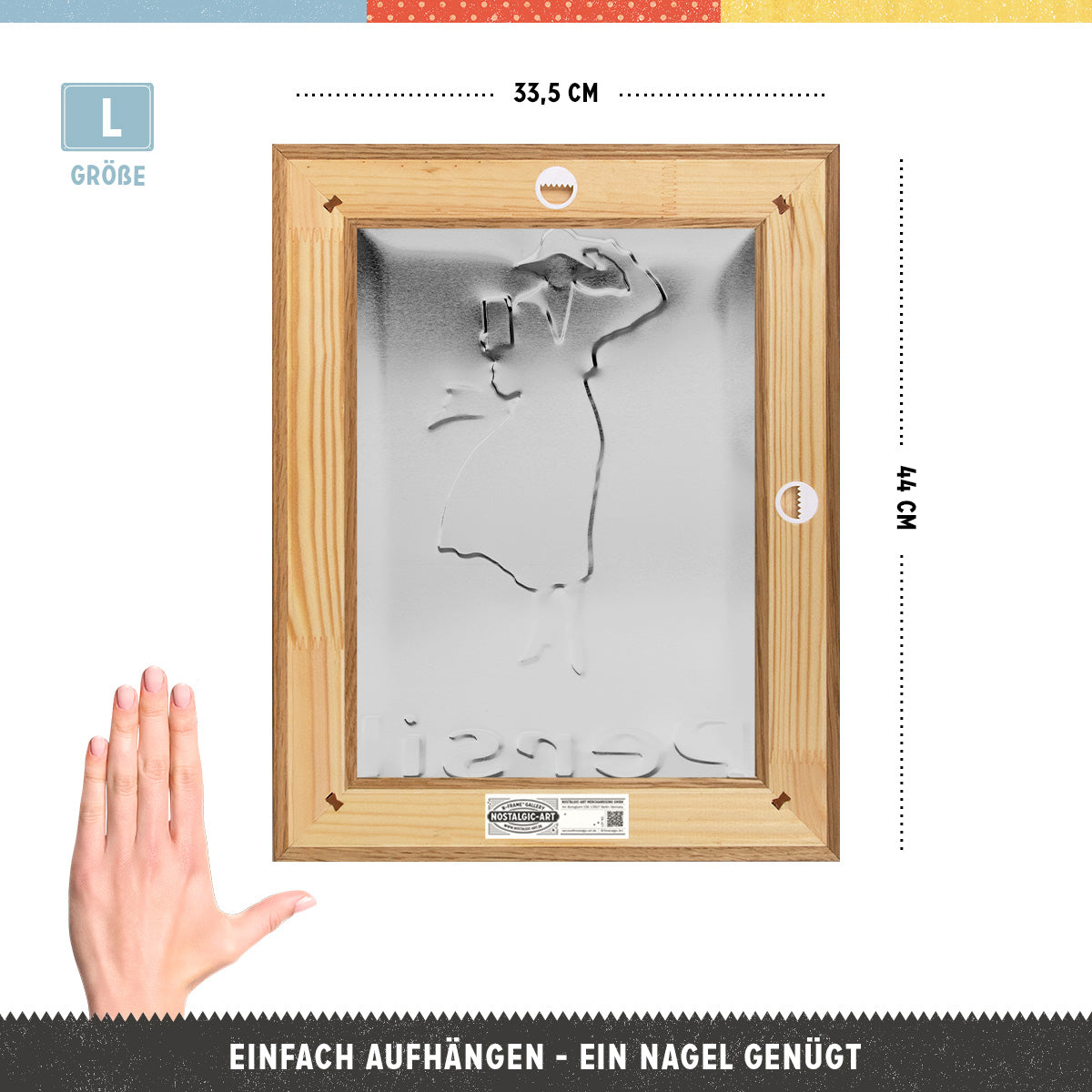 Persil - Weiße Dame Grün 1922 N-Frame L Edition