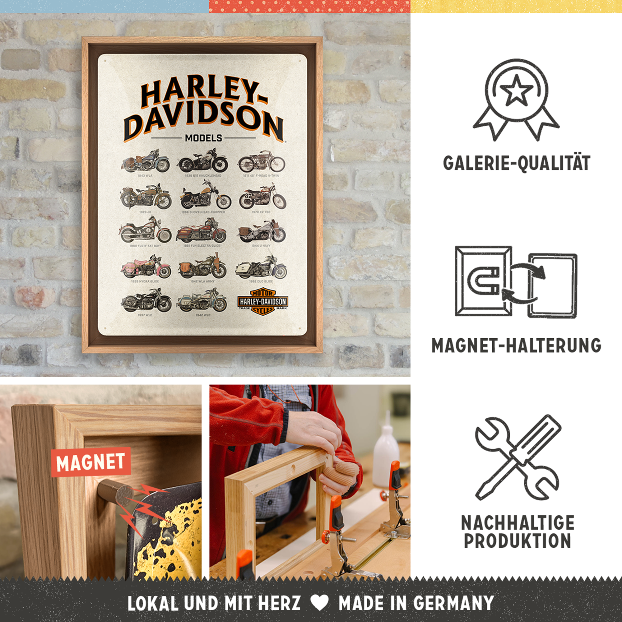 Harley-Davidson - Model Chart N-Frame L Edition