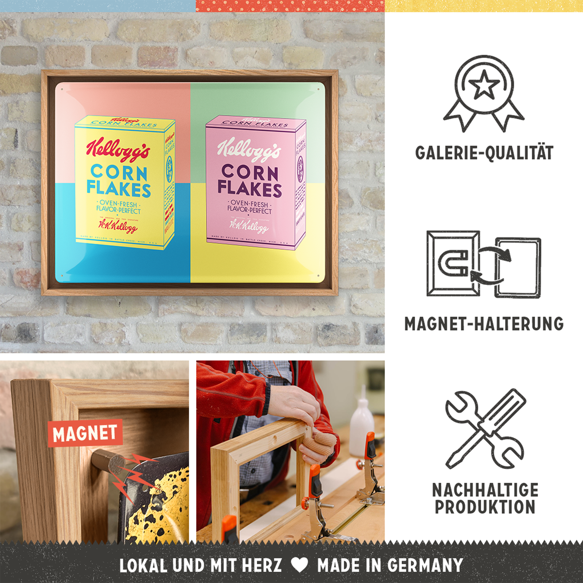 Kellogg's - Packaging Pop Art N-Frame L Edition