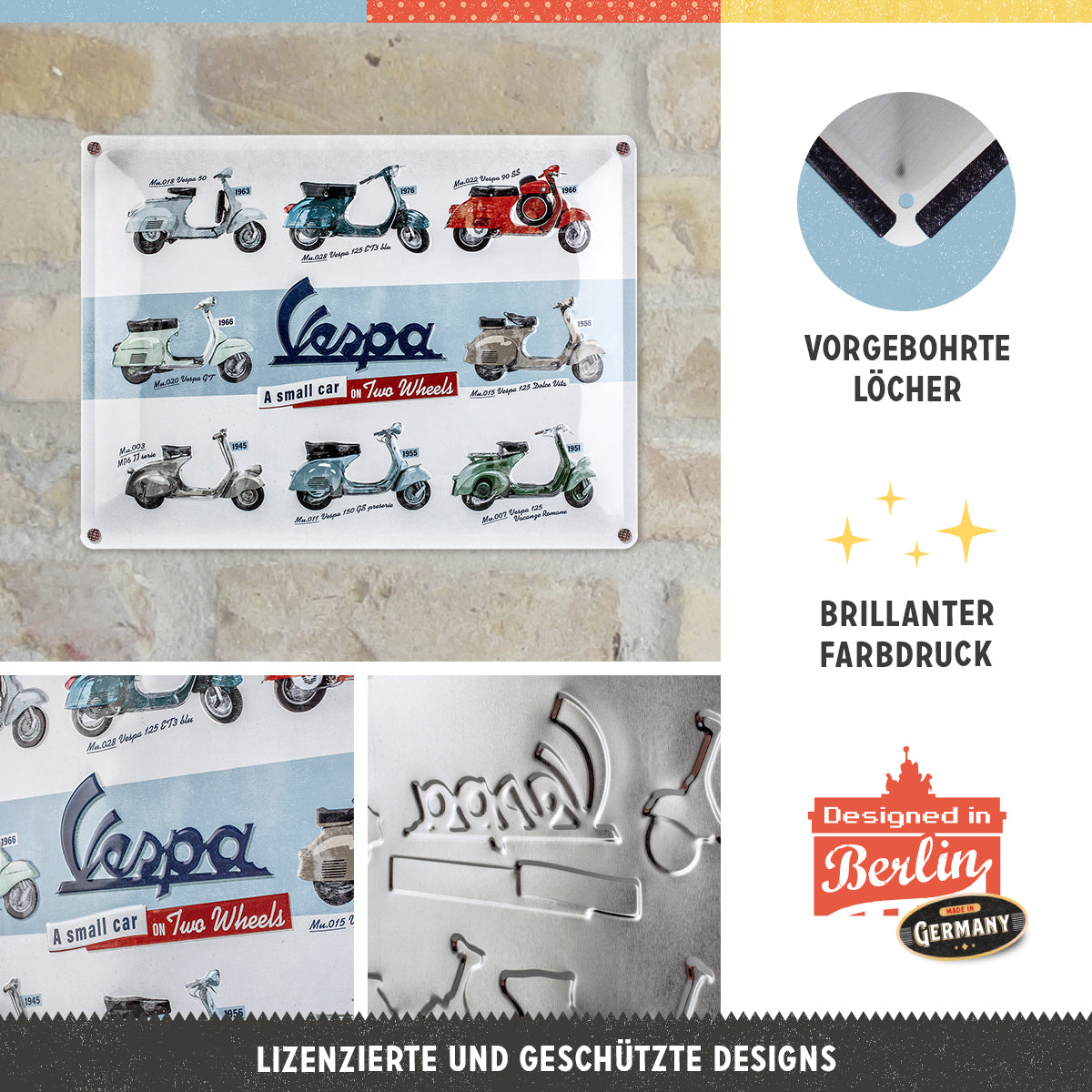 Vespa - Model Chart