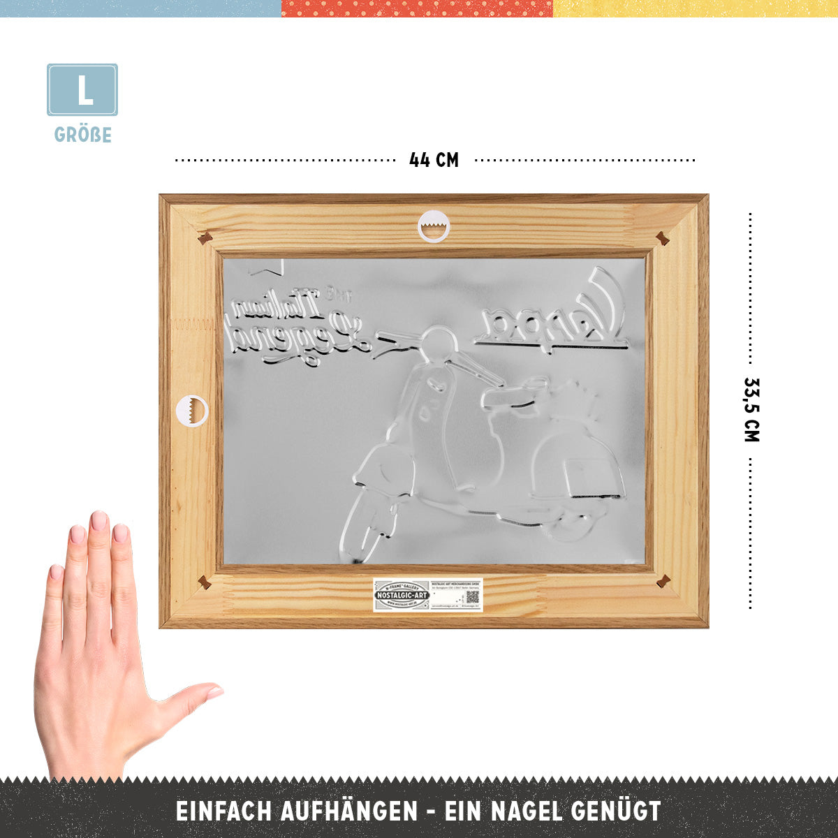 Vespa - Italian Legend N-Frame L Edition