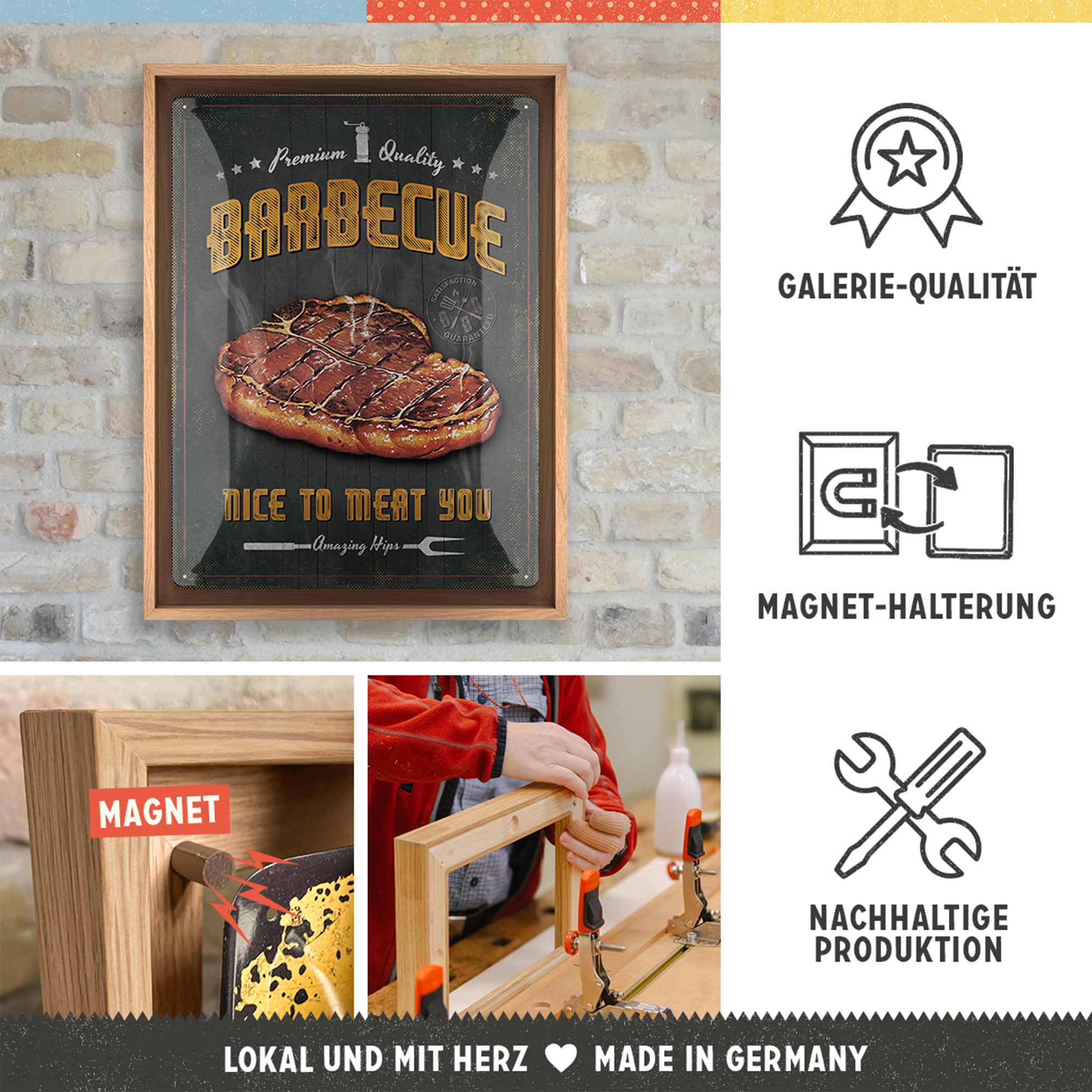 Barbecue Nice To Meat You N-Frame L Edition