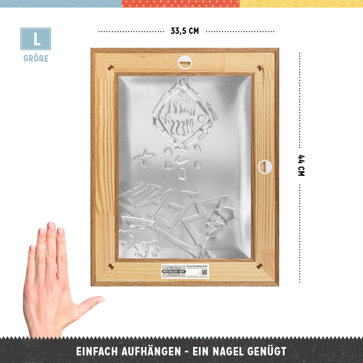 Happiness is a day at the beach N-Frame L Edition