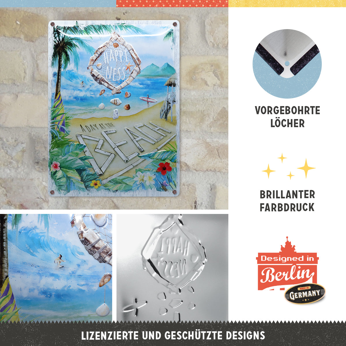 Happiness is a day at the beach