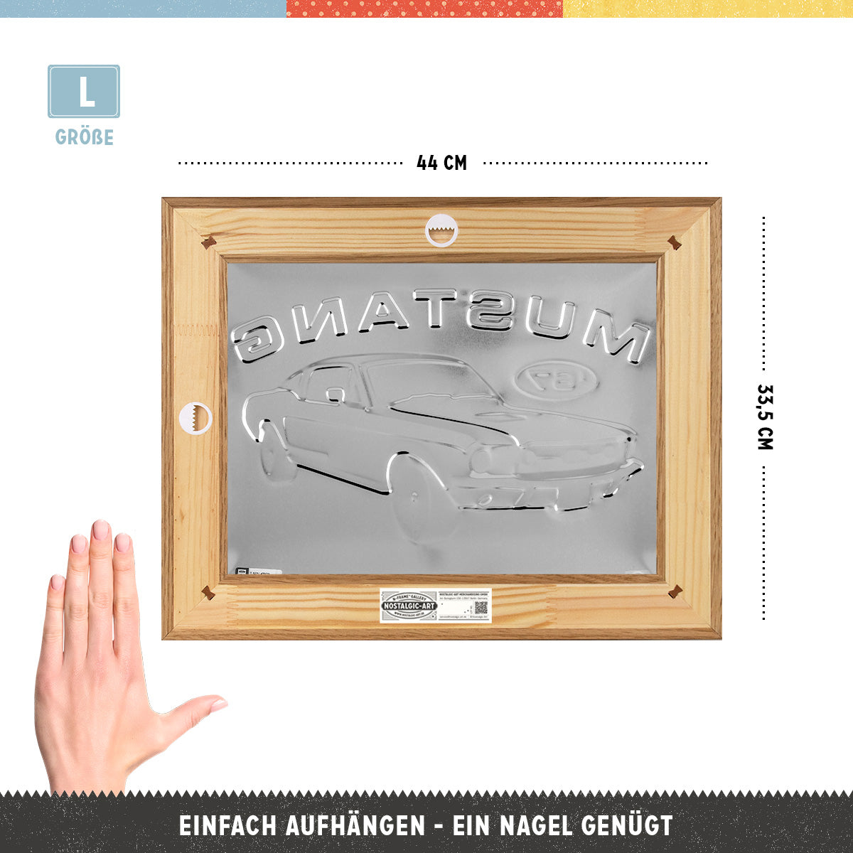 Ford Mustang - GT 1967 Red N-Frame L Edition