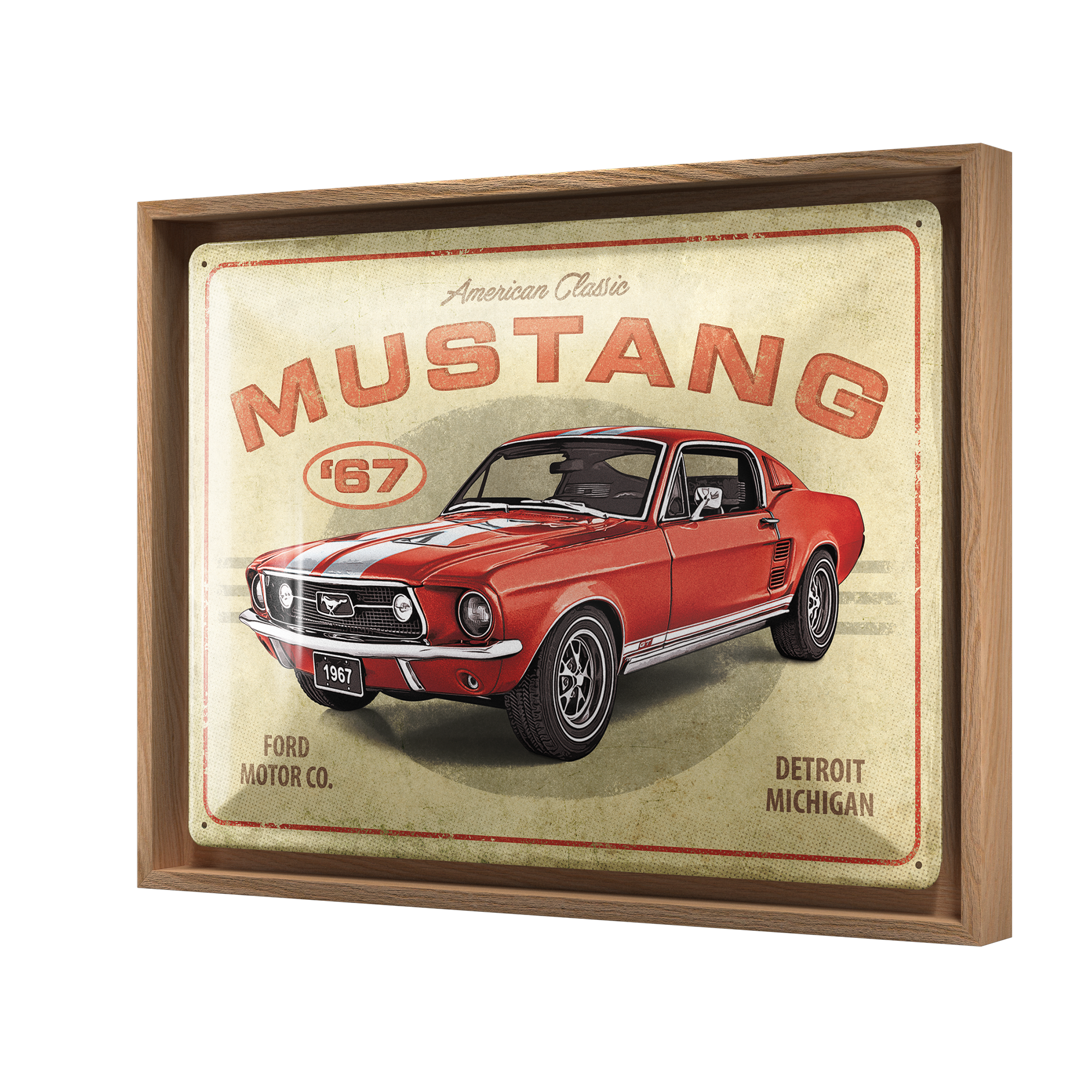 Ford Mustang - GT 1967 Red N-Frame L Edition