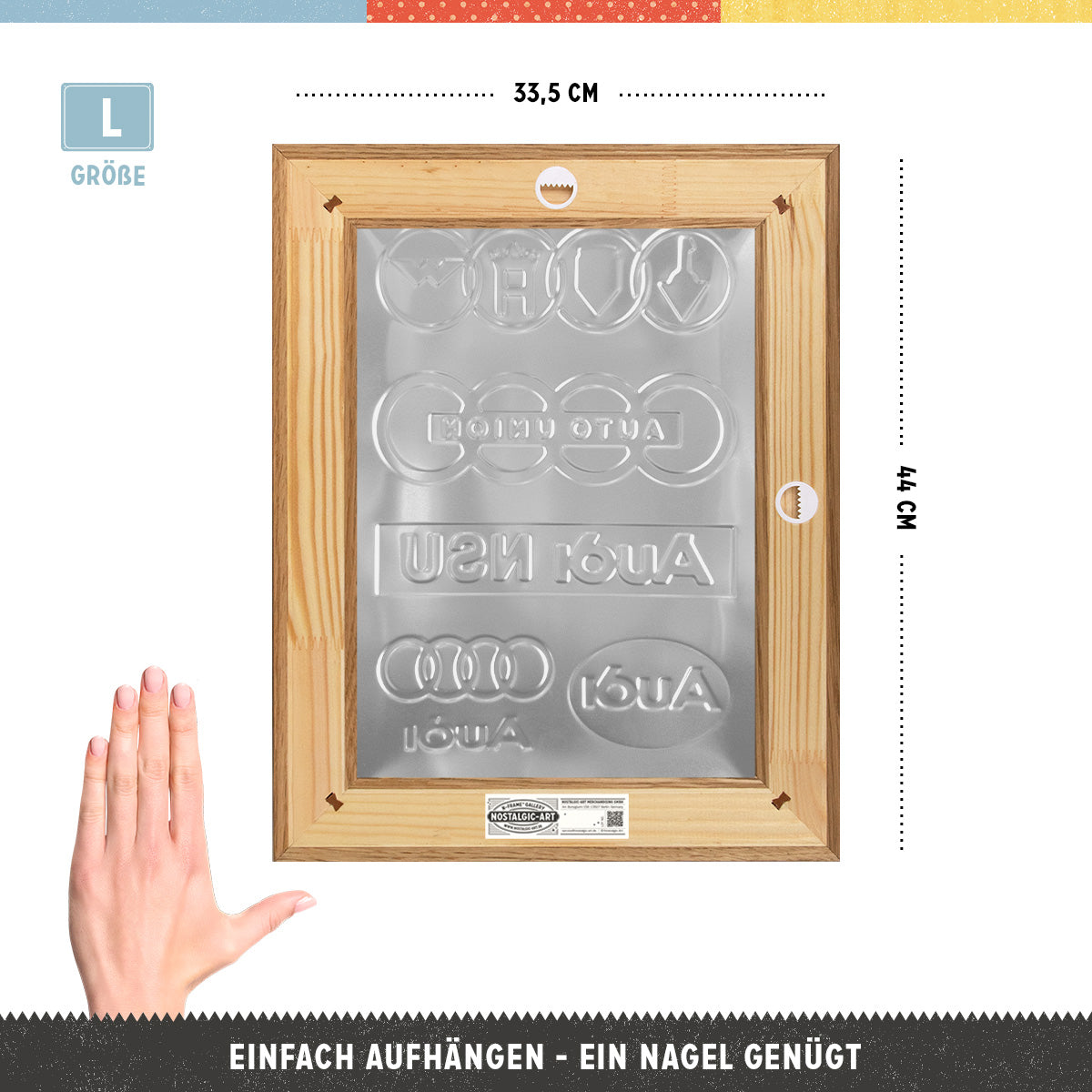 Audi - Logo Evolution N-Frame L Edition