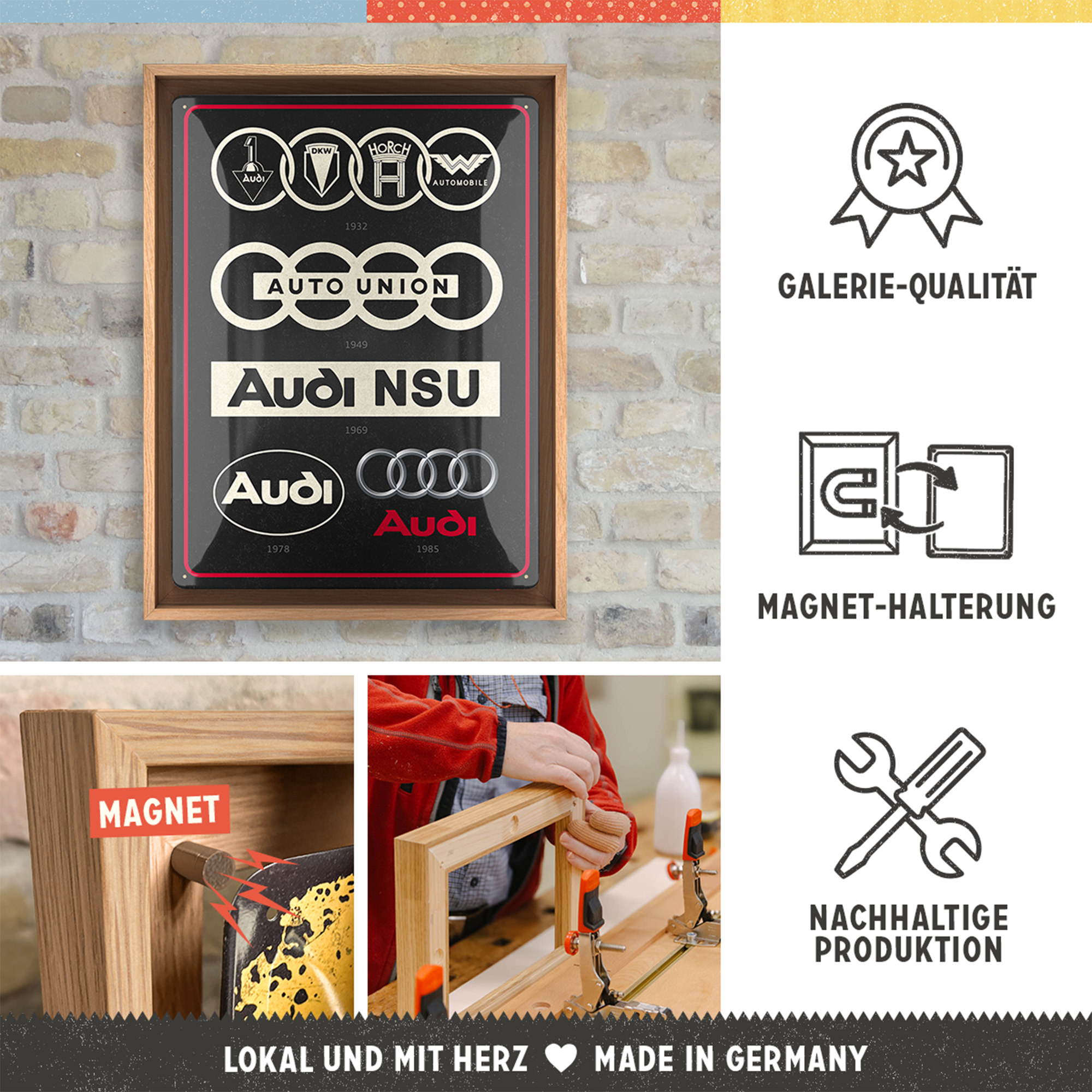 Audi - Logo Evolution N-Frame L Edition