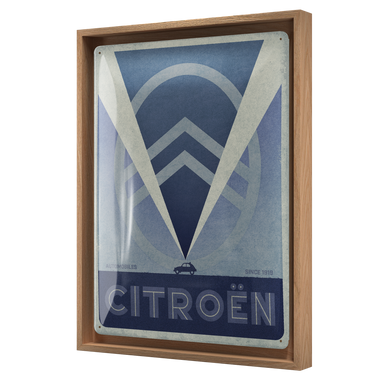 Citroen - 2CV Logo Blue N-Frame L Edition