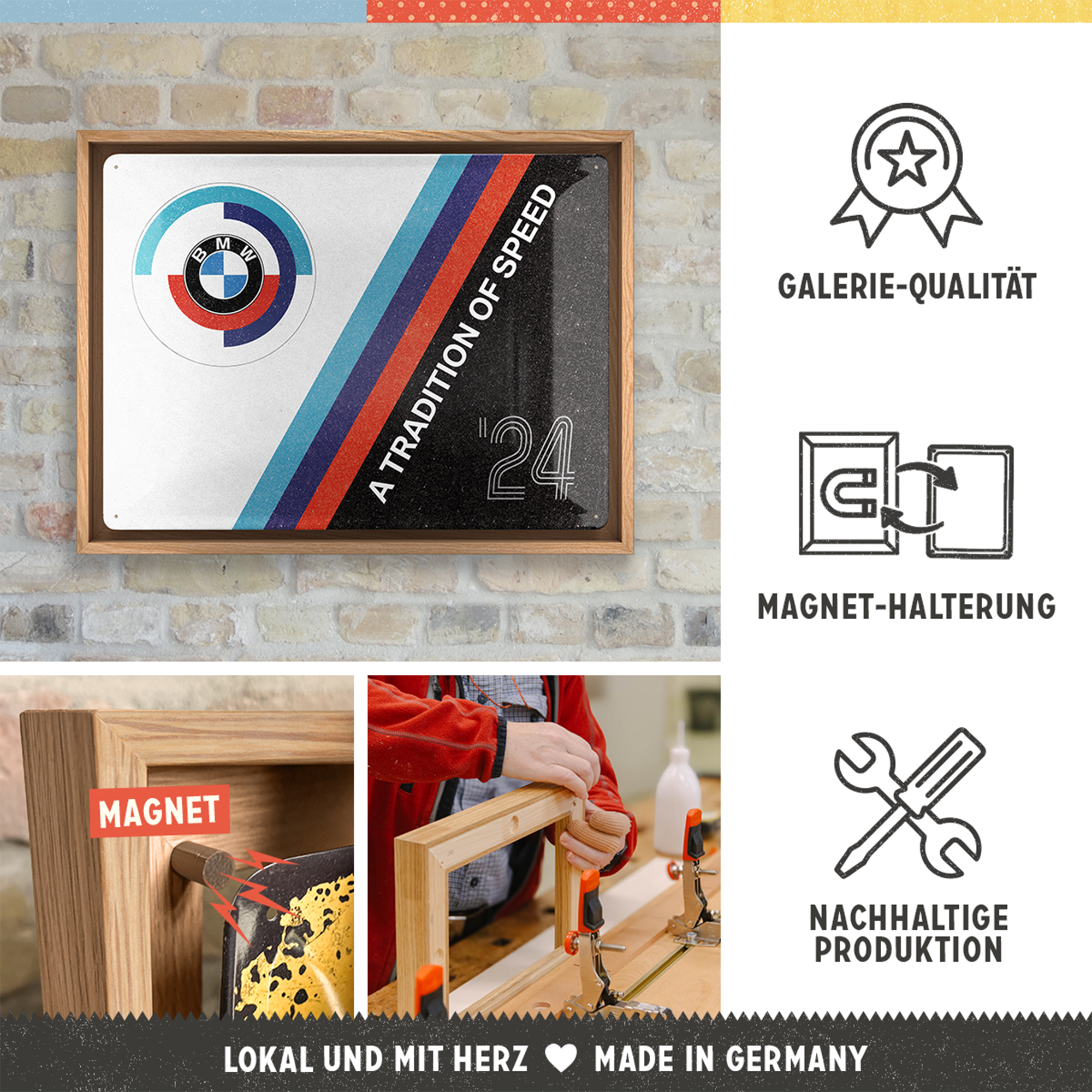 BMW Motorsport - Tradition Of Speed N-Frame L Edition