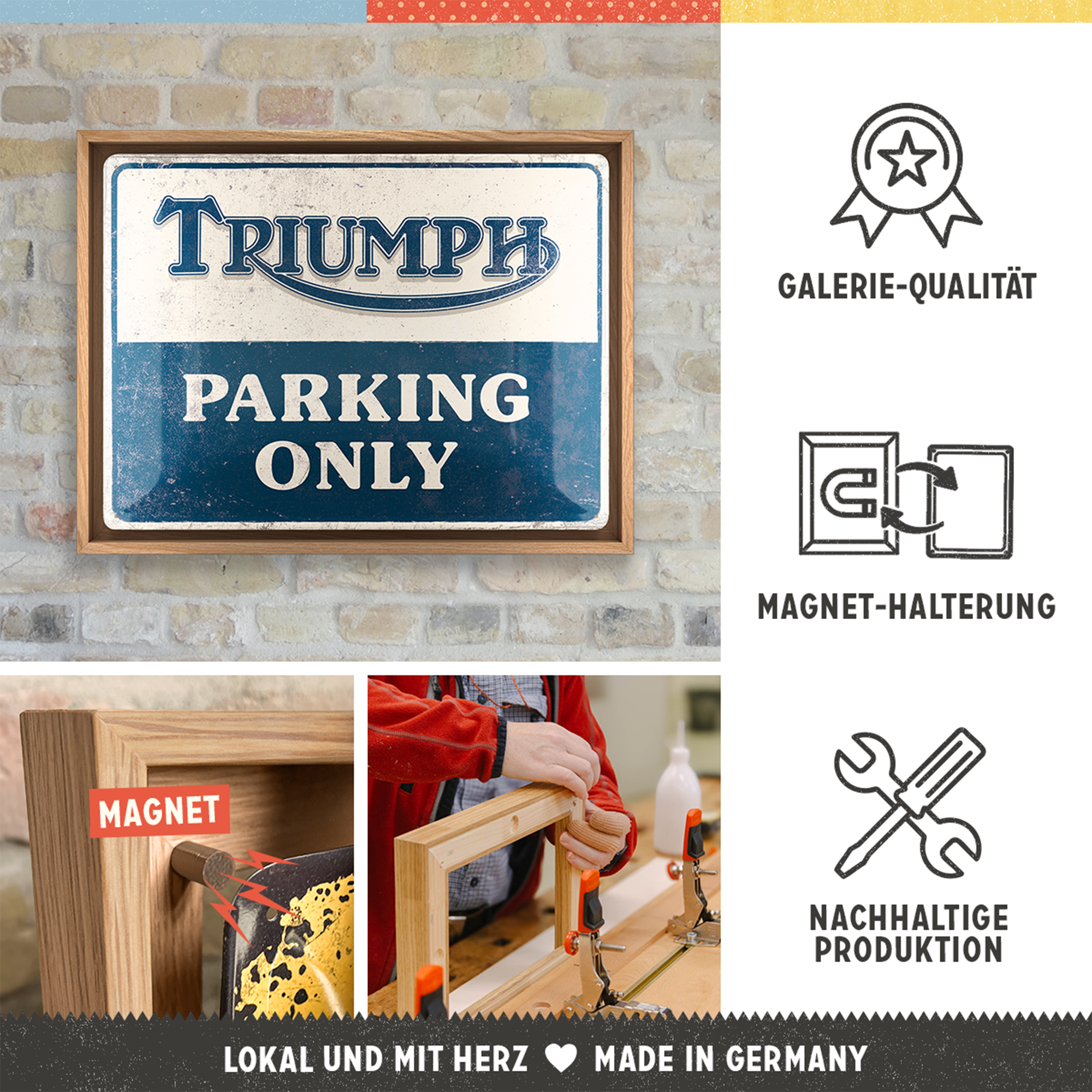 Triumph - Parking Only N-Frame L Edition