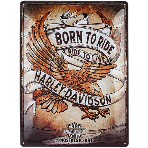 Harley-Davidson - Born to Ride Eagle