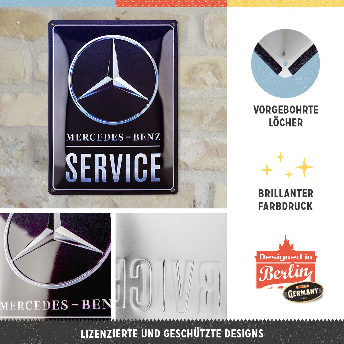Mercedes-Benz - Service Blue