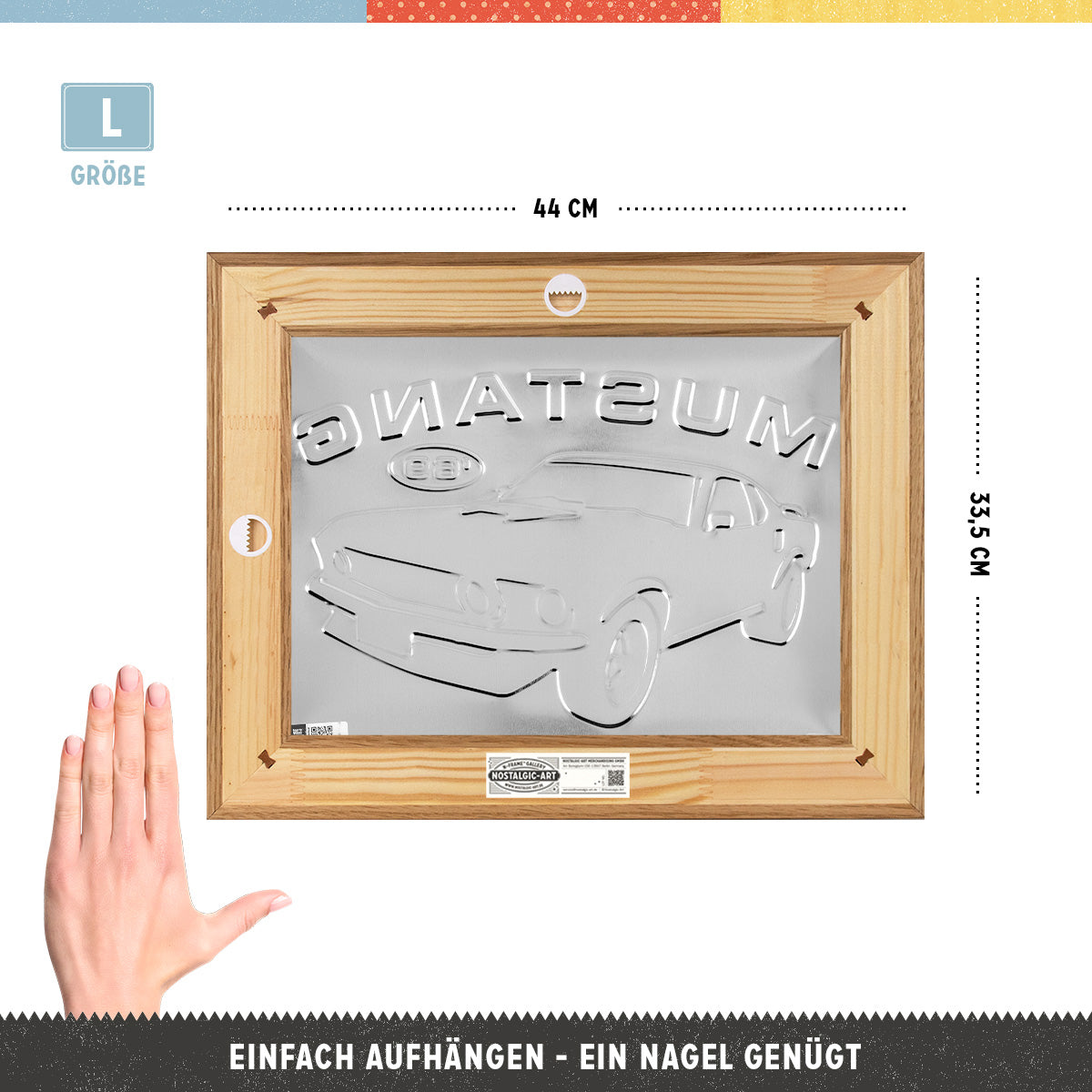 Ford Mustang - 1969 Mach 1 Blue N-Frame L Edition