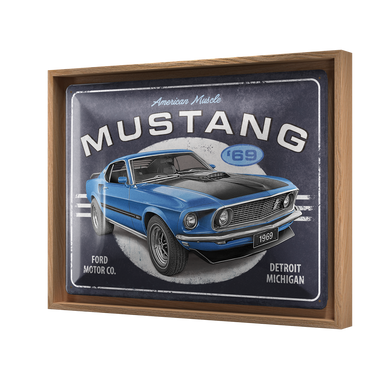 Ford Mustang - 1969 Mach 1 Blue N-Frame L Edition