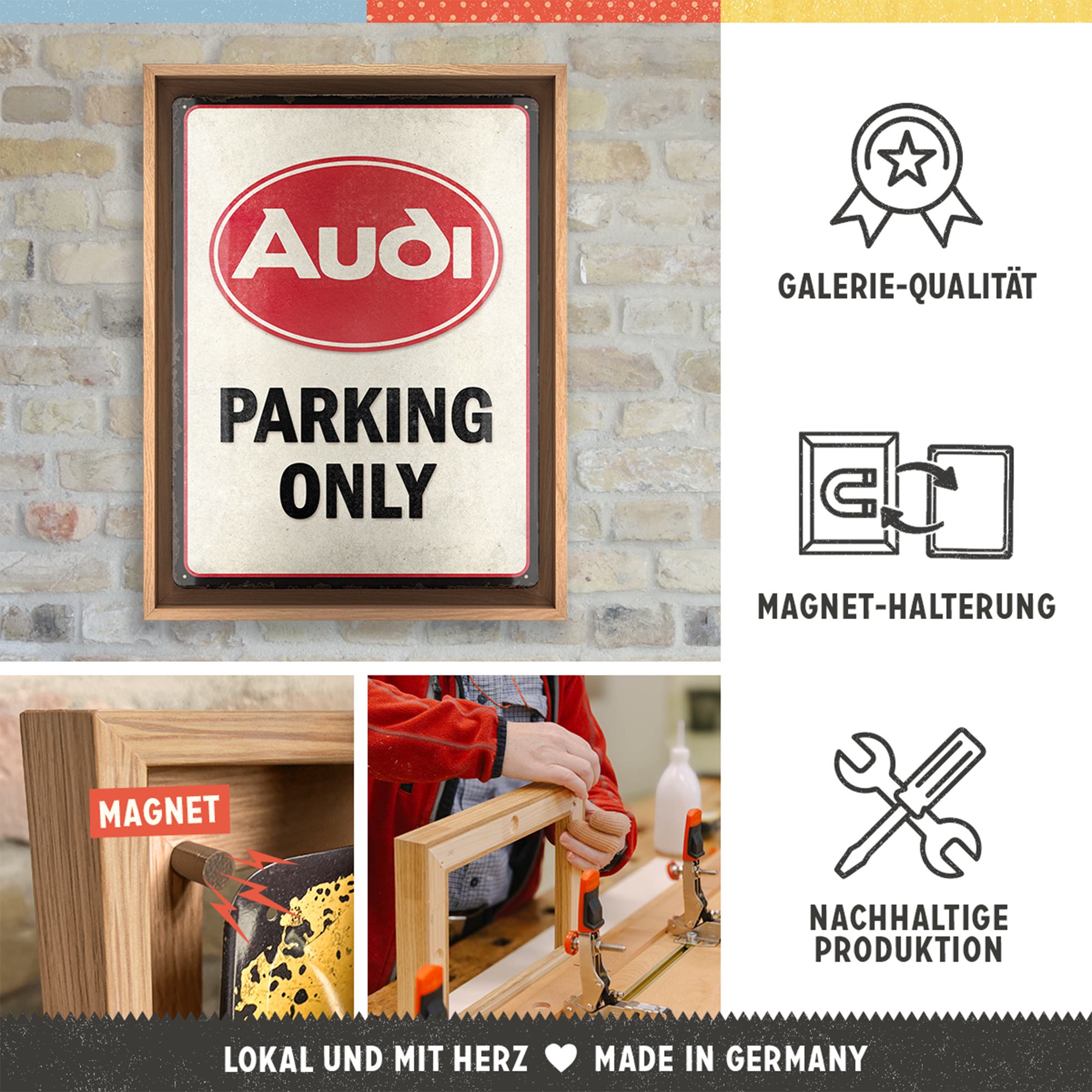 Audi - Parking Only N-Frame L Edition