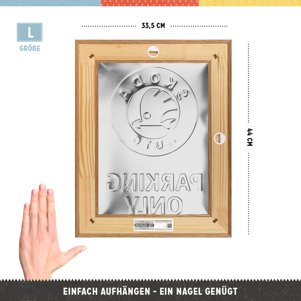 Skoda - Parking Only N-Frame L Edition