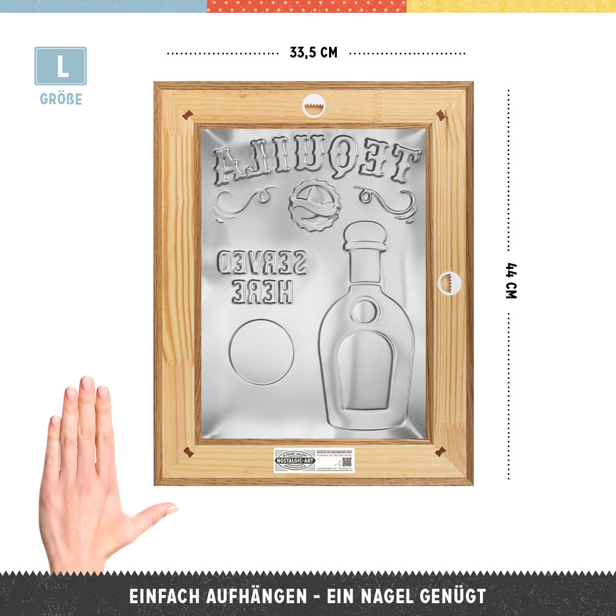 Tequila Served Here N-Frame L Edition