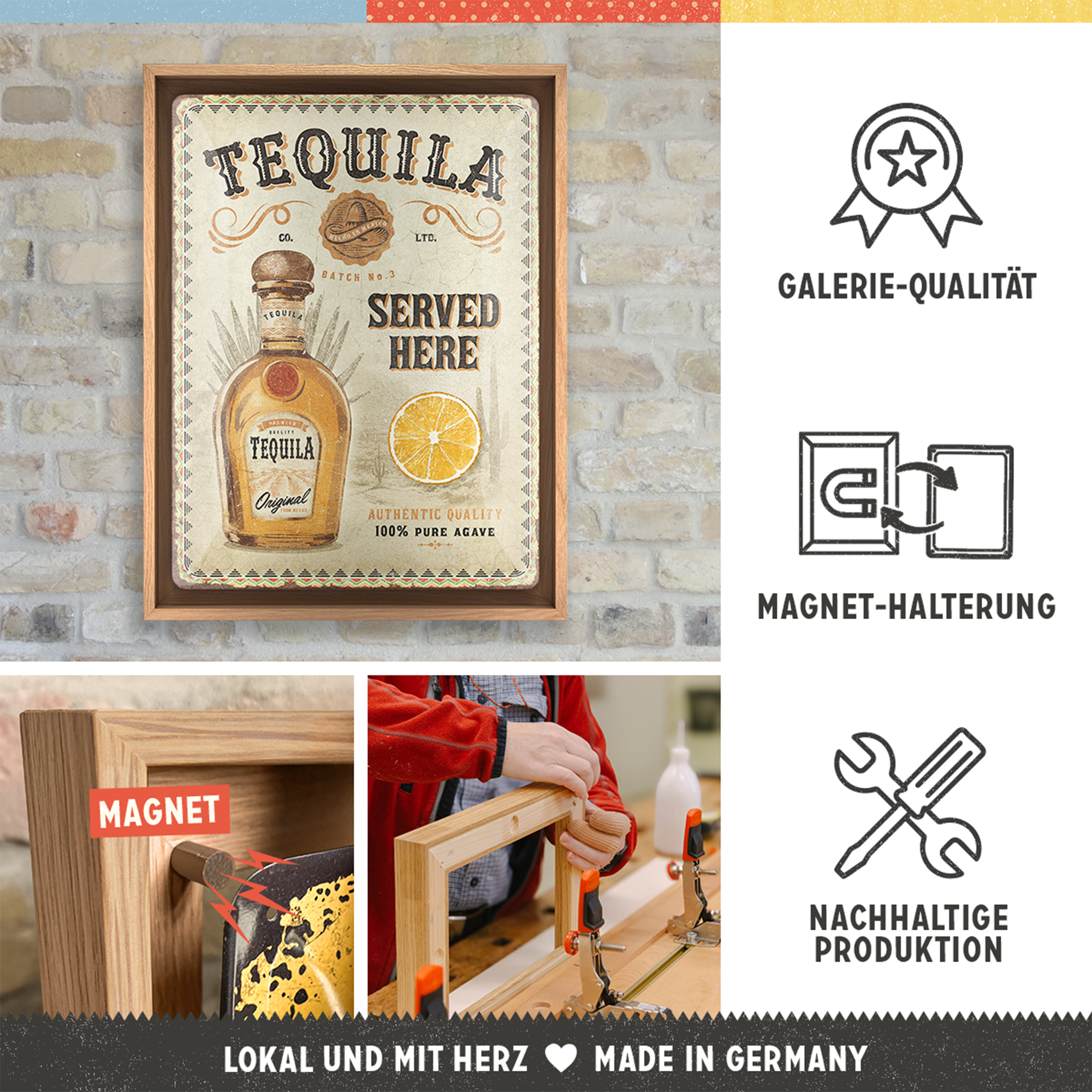 Tequila Served Here N-Frame L Edition