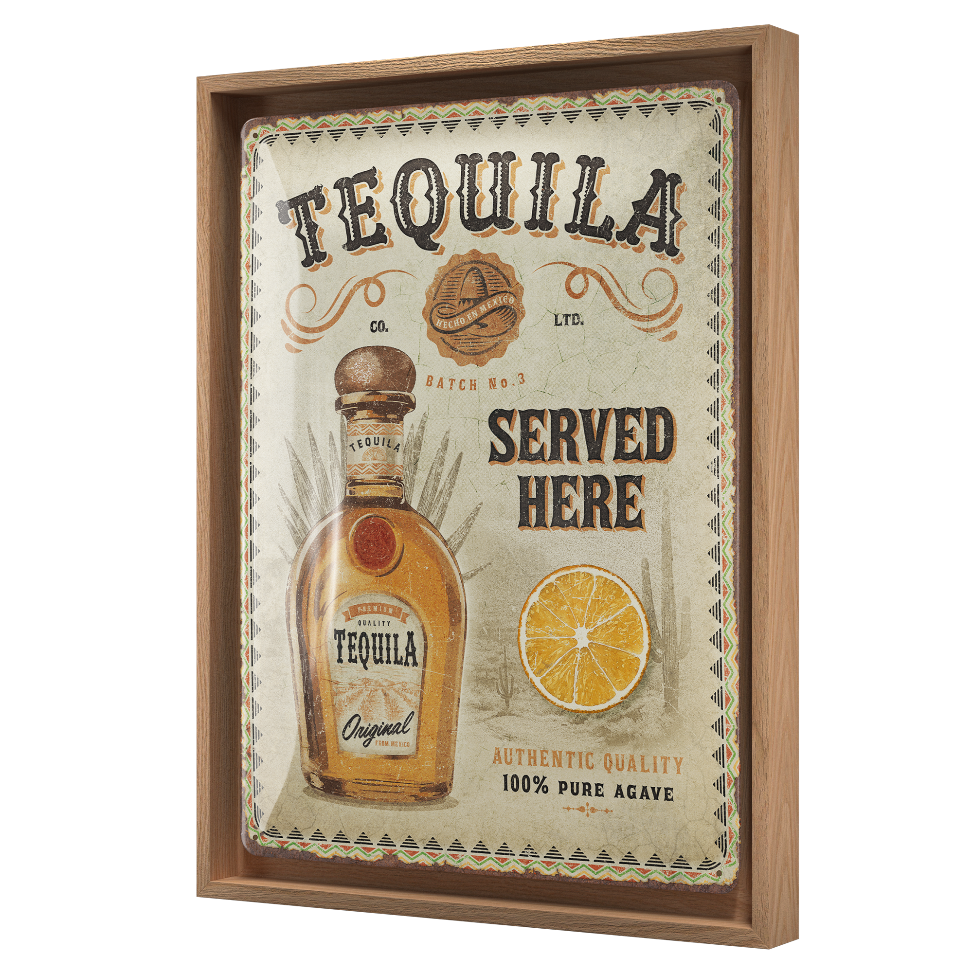 Tequila Served Here N-Frame L Edition