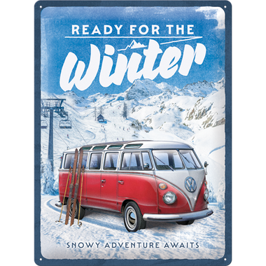 VW Bulli - Ready for the Winter