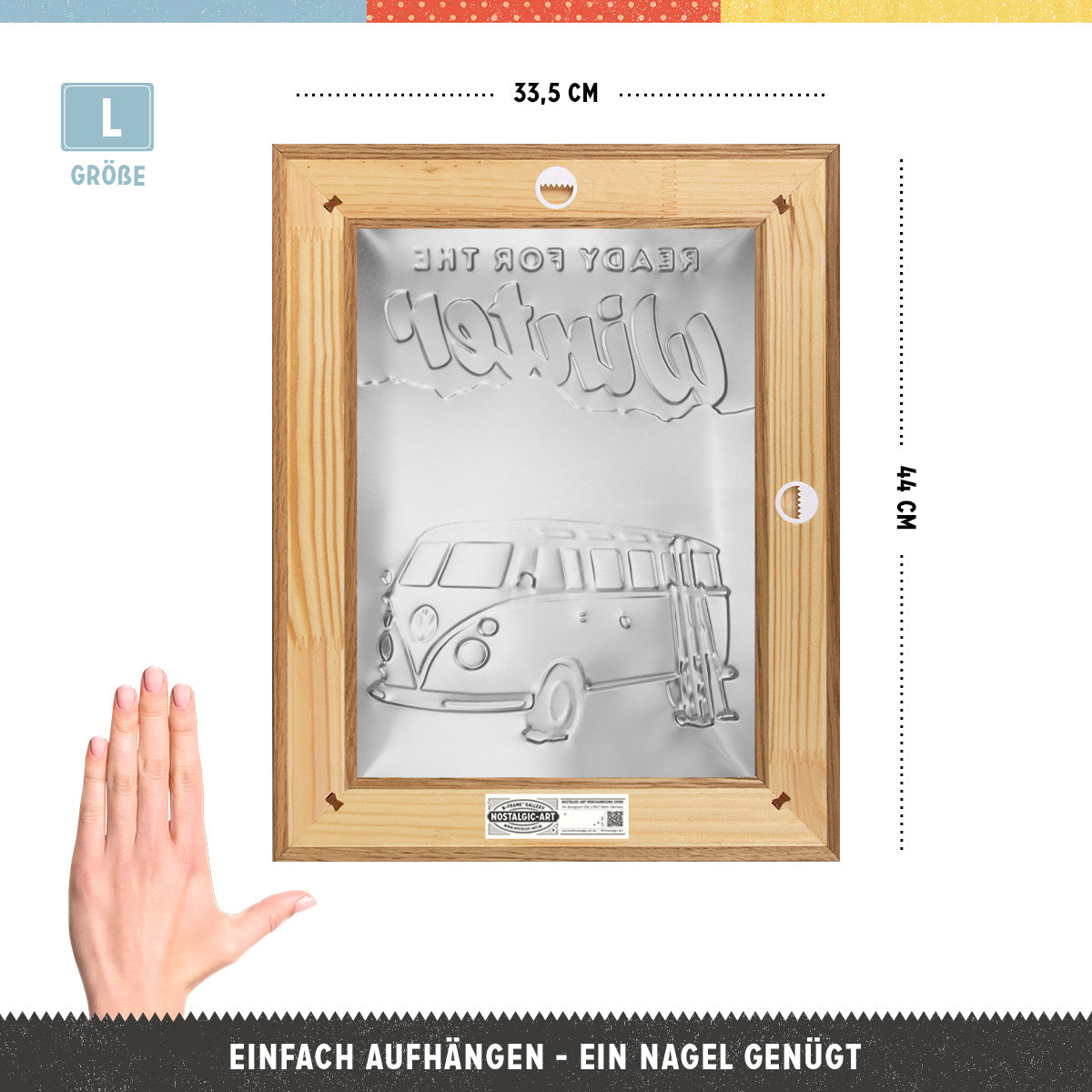 VW Bulli - Ready for the Winter N-Frame L Edition