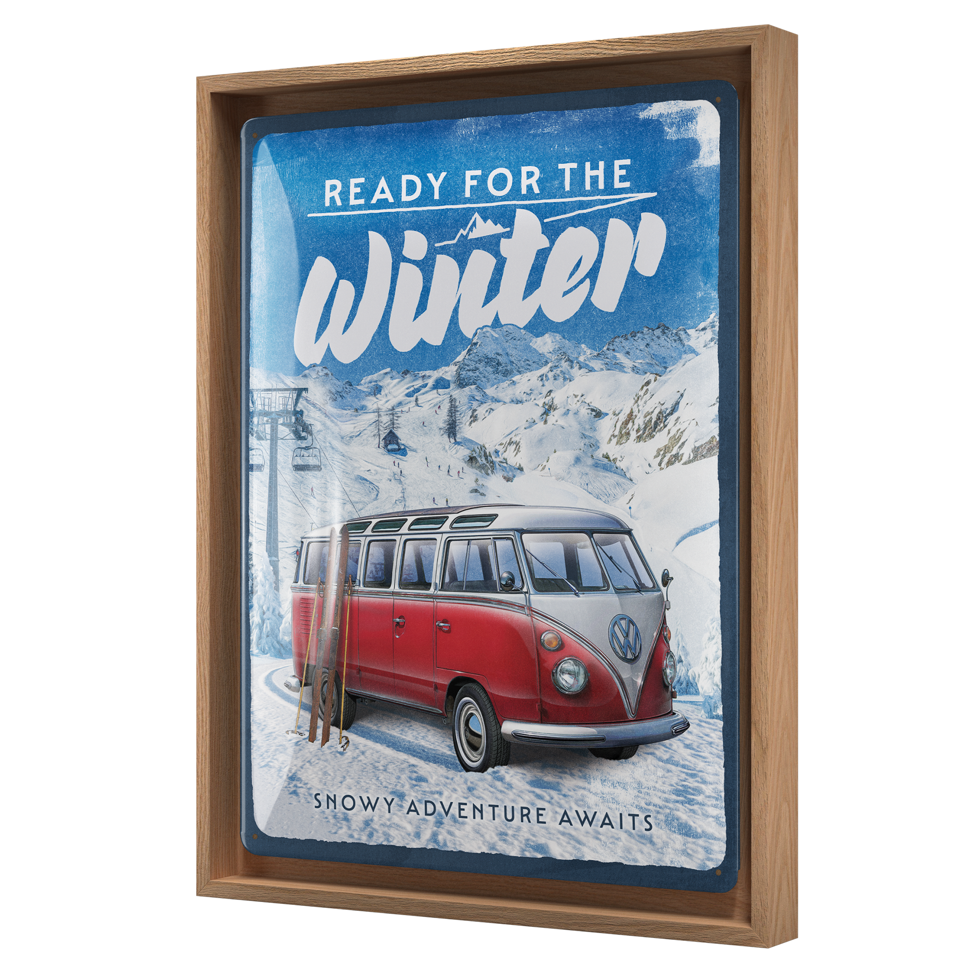 VW Bulli - Ready for the Winter N-Frame L Edition