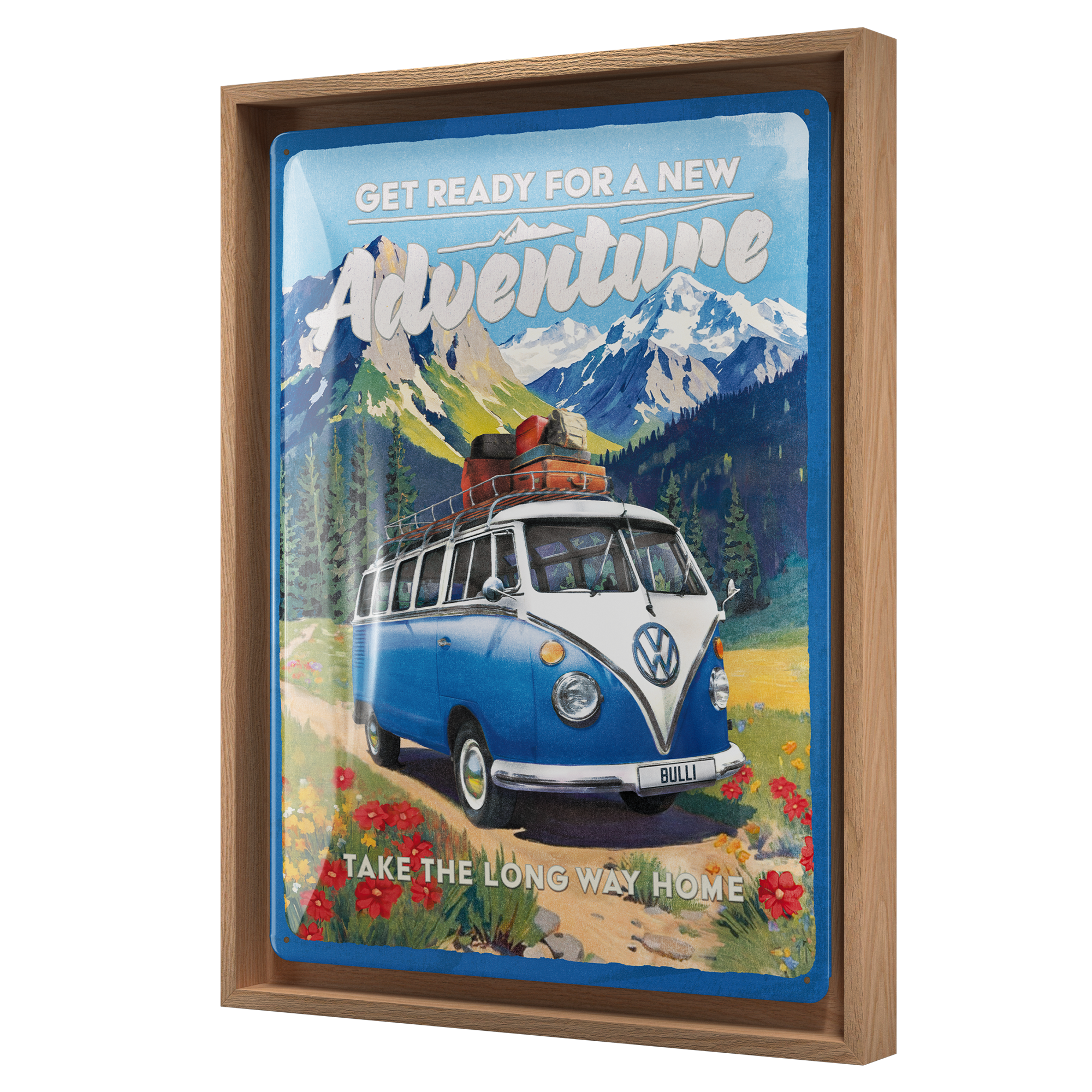 VW Bulli - Ready for a new Adventure N-Frame L Edition