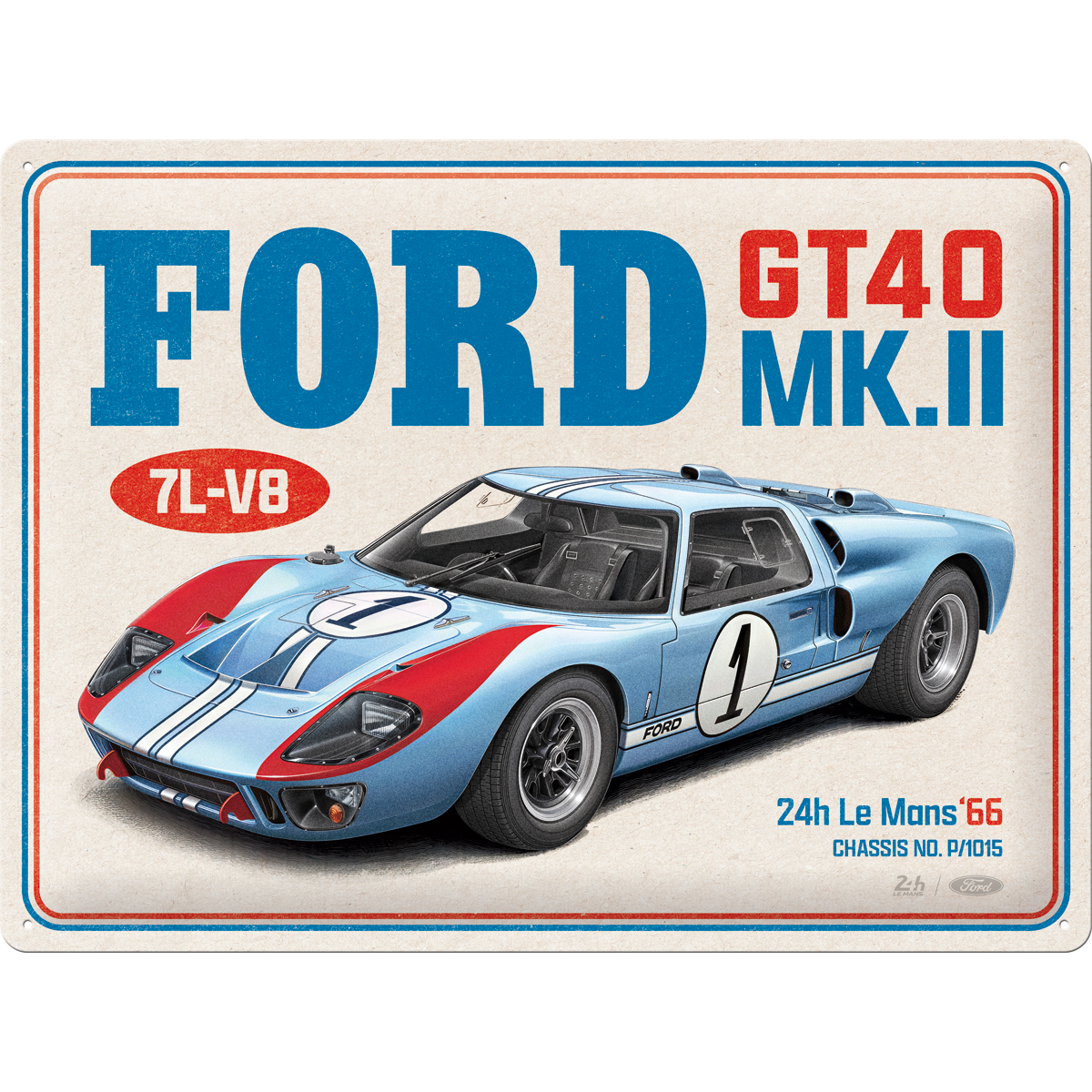 Ford - GT40 24H Le Mans 1966