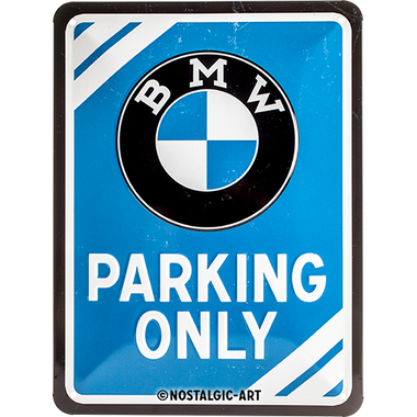 BMW - Parking Only Blue