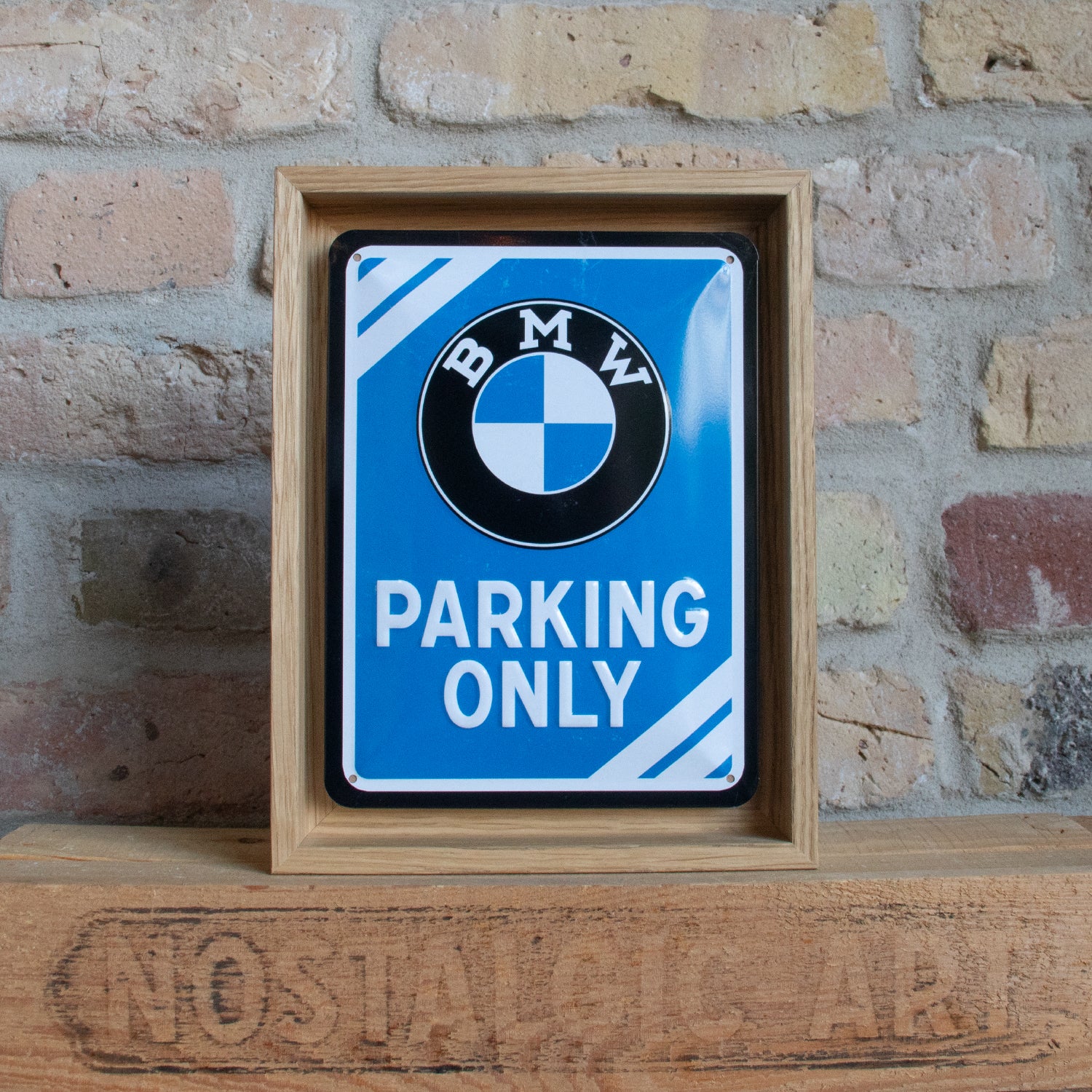 BMW - Parking Only Blue N-Frame S Edition