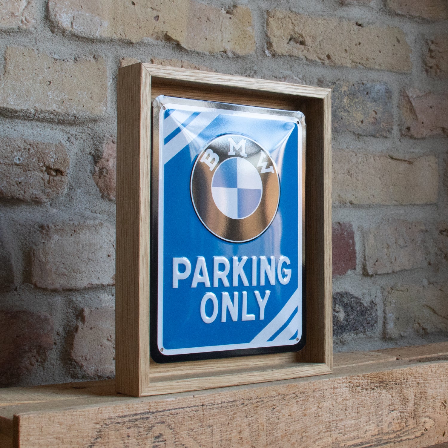BMW - Parking Only Blue N-Frame S Edition
