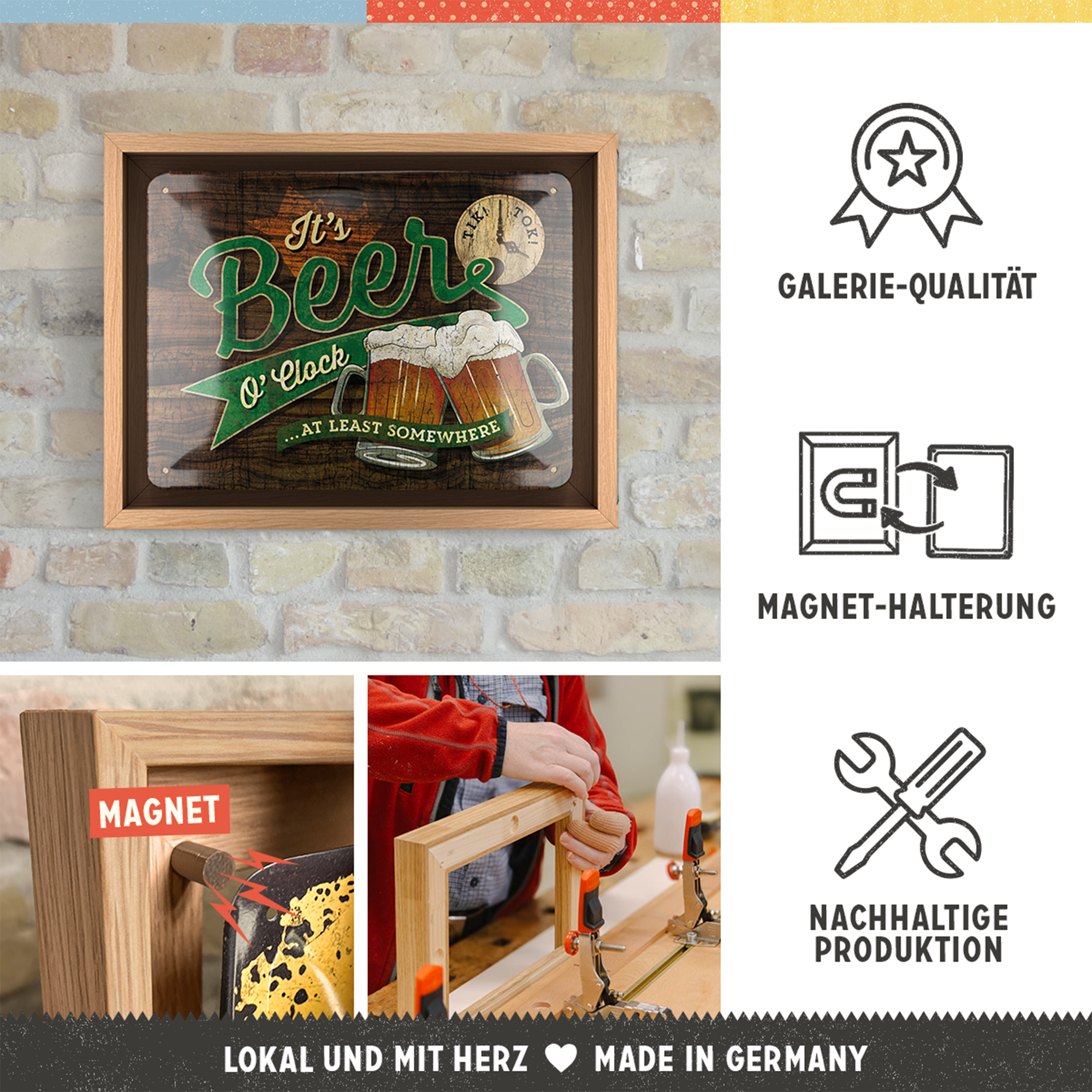 Beer O' Clock Glasses N-Frame S Edition