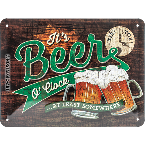 Beer O' Clock Glasses